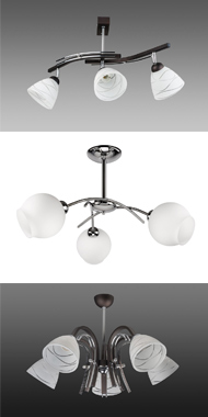 EURO LAMP lampa svítidla moderní kuchyně pokoj stropní svítidlo kulky Polsko